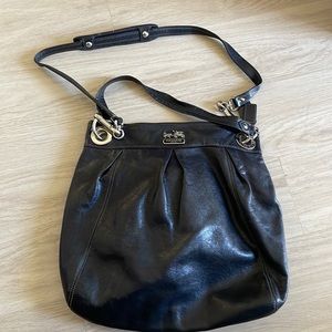 Madison large leather hippie bag